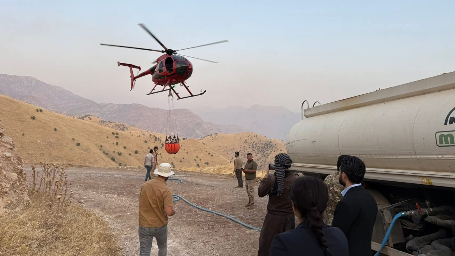 دیوانی پارێزگای هەڵەبجە: هیچ کەمتەرخەمییەک لە کوژاندنەوەی ئاگرەکەدا نەبووە