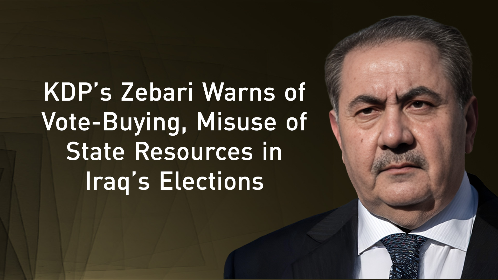 Hoshyar Zebari, Senior Kurdistan Democratic Party (KDP) politburo member and former Iraqi Foreign Minister. (Graphics: Kurdistan24)