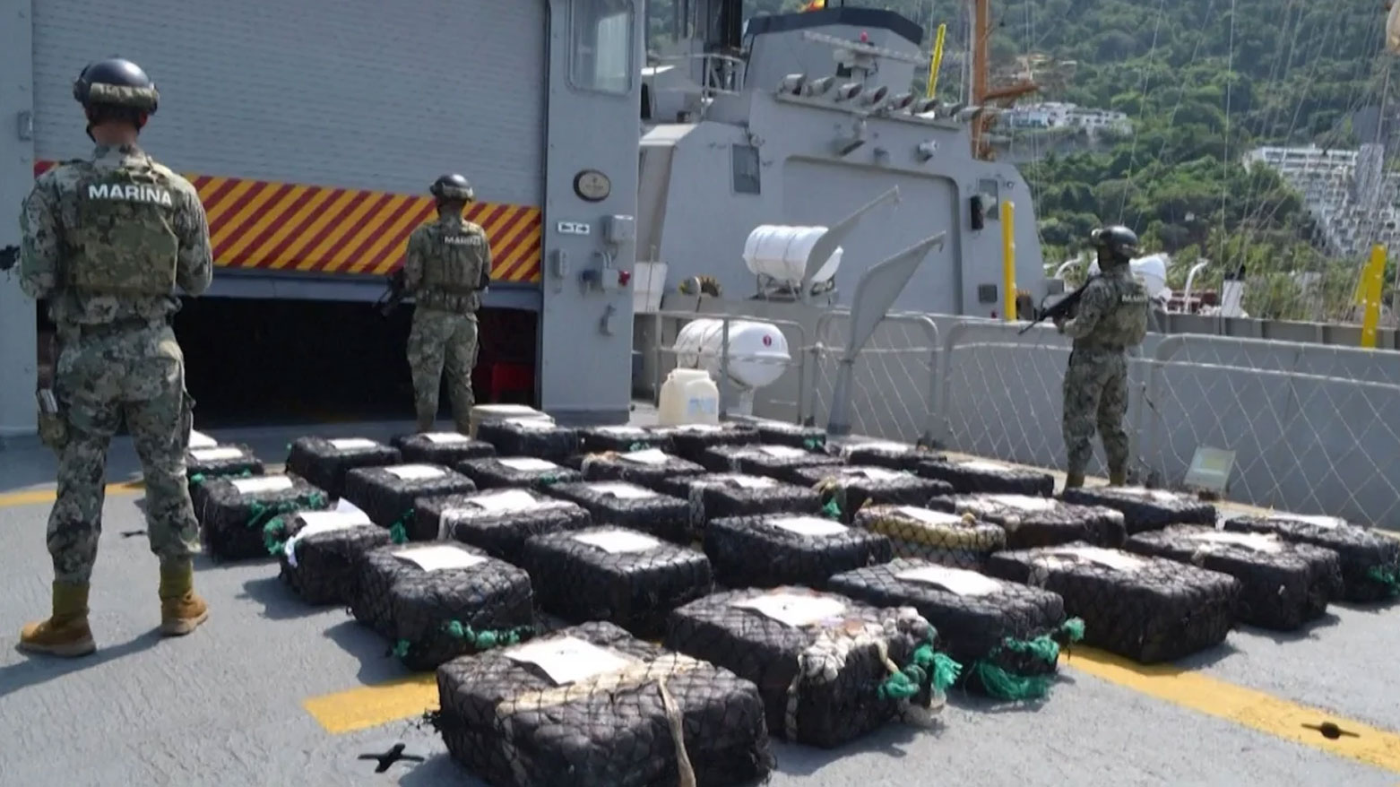 المكسيك تصادر 2.8 طن كوكايين في عمليات على الحدود والسواحل
