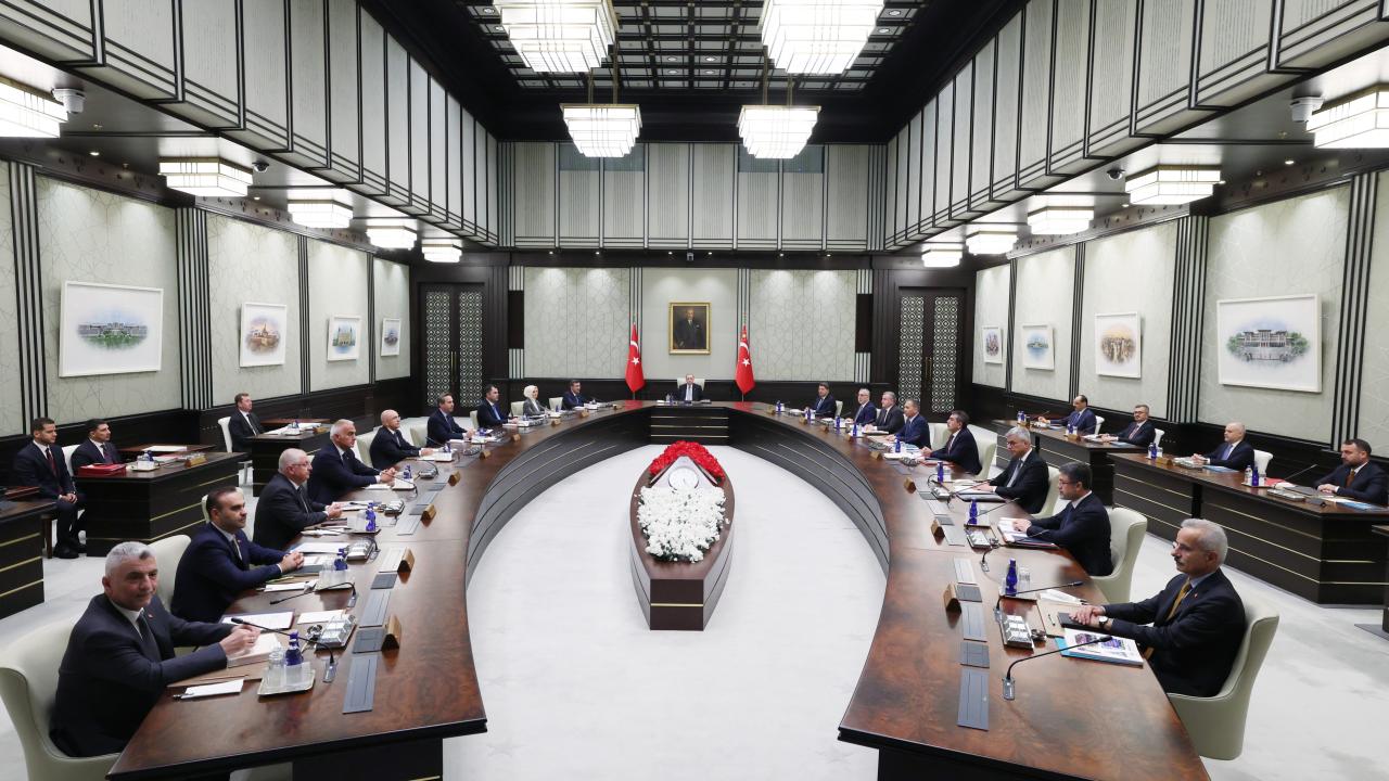 Kabine toplantısı (FOTO-Arşiv)