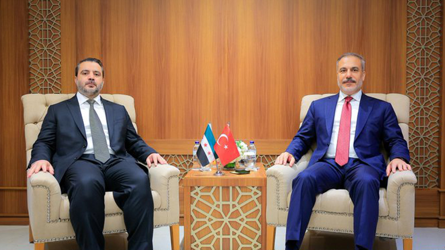Bakan Fidan ve Suriyeli mevkidaşı Şeybani görüştü