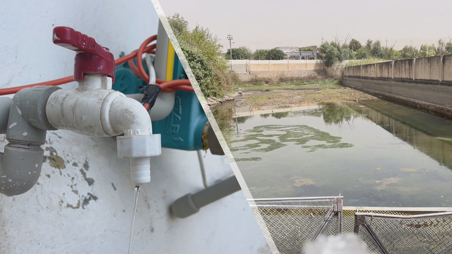 ئاوی پڕۆژەی بێستانسوور سەدا 90 کەمیکردووە؛ جووتیاران کشتوکاڵیان ڕاگرتووە