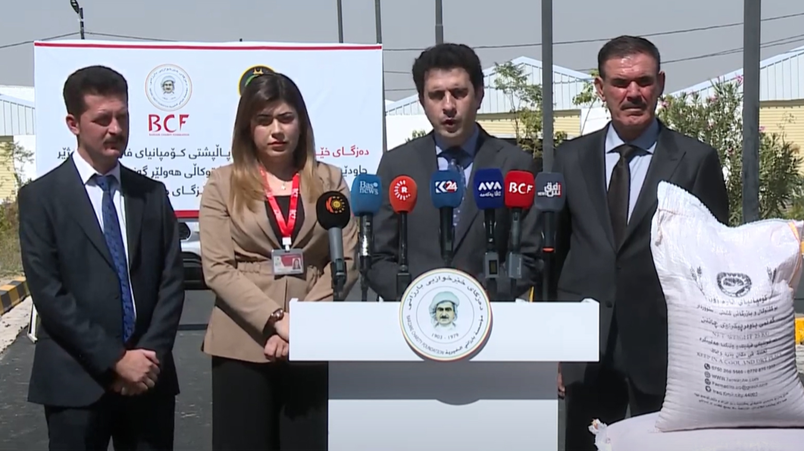 کشتوکاڵی هەولێر بنەتۆی گەنمی بۆ جووتیاران دابینکرد