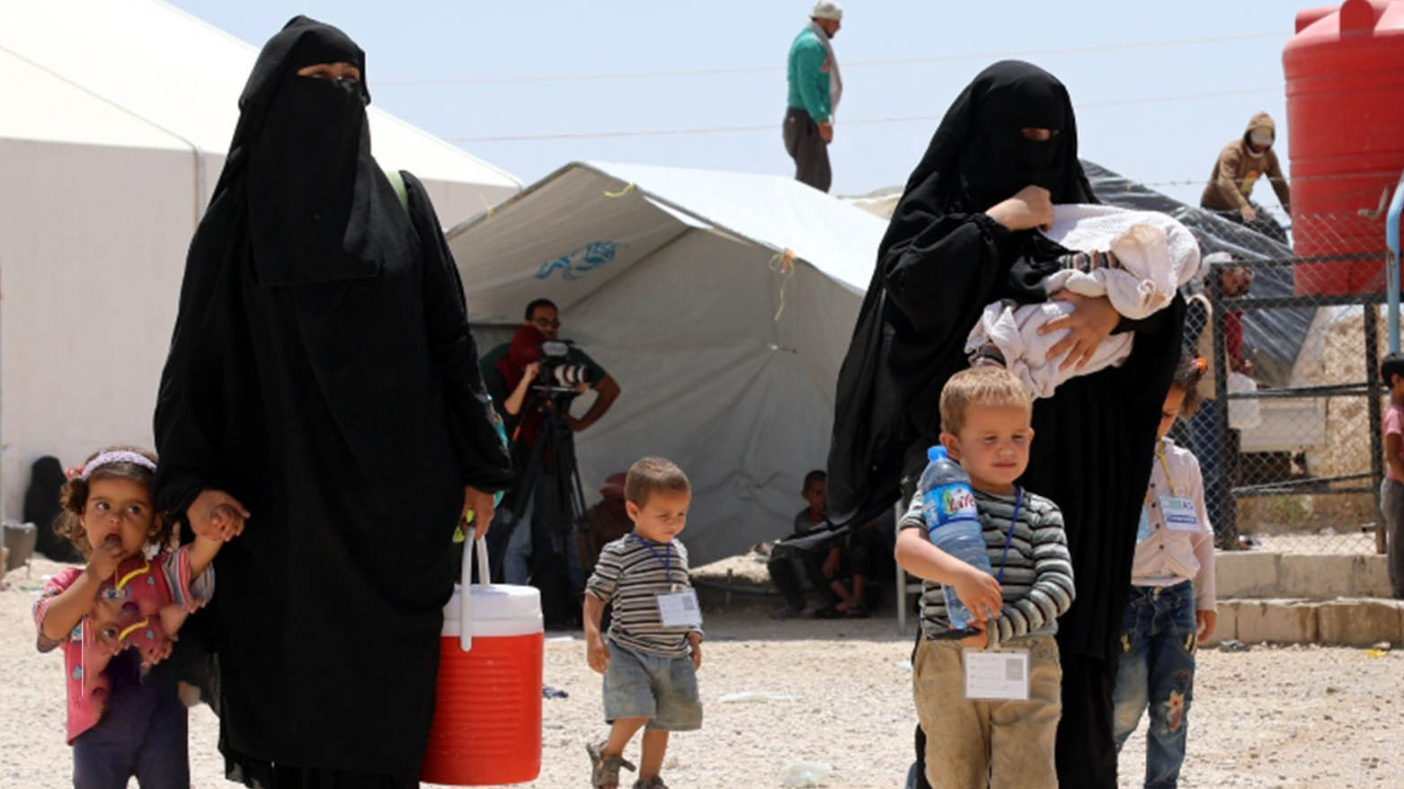 Iraqi families al-Hol camp in southern Hasakah, Syria. (Photo: Social Media)