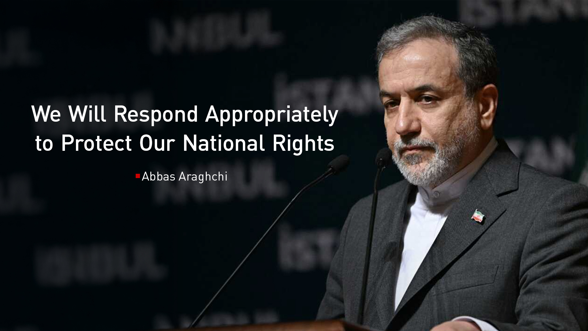 Iran's FM Abbas Araghchi. (Graphics: Kurdistan24)
