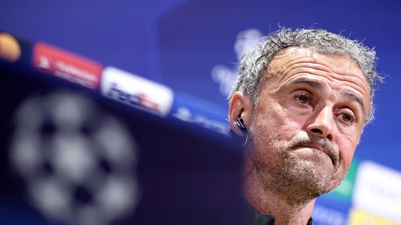 Paris Saint-Germain (PSG) head coach Luis Enrique. (AFP)