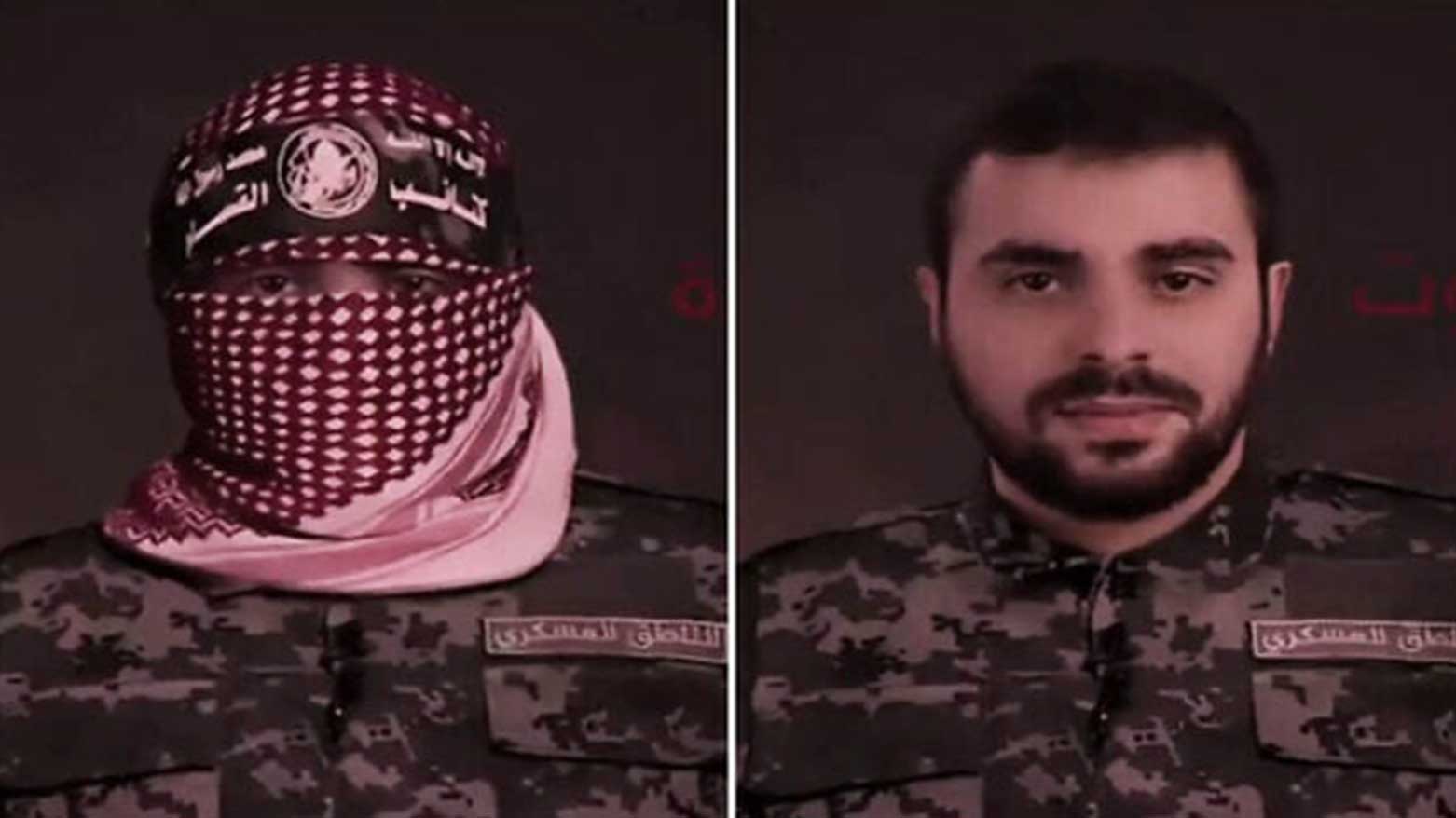 Hamas spokesman Abu Obeida exposed as Hudayfa Samir Abdallah al-Kahlout, in footage released by the IDF in October 2023. (Photo: IDF)