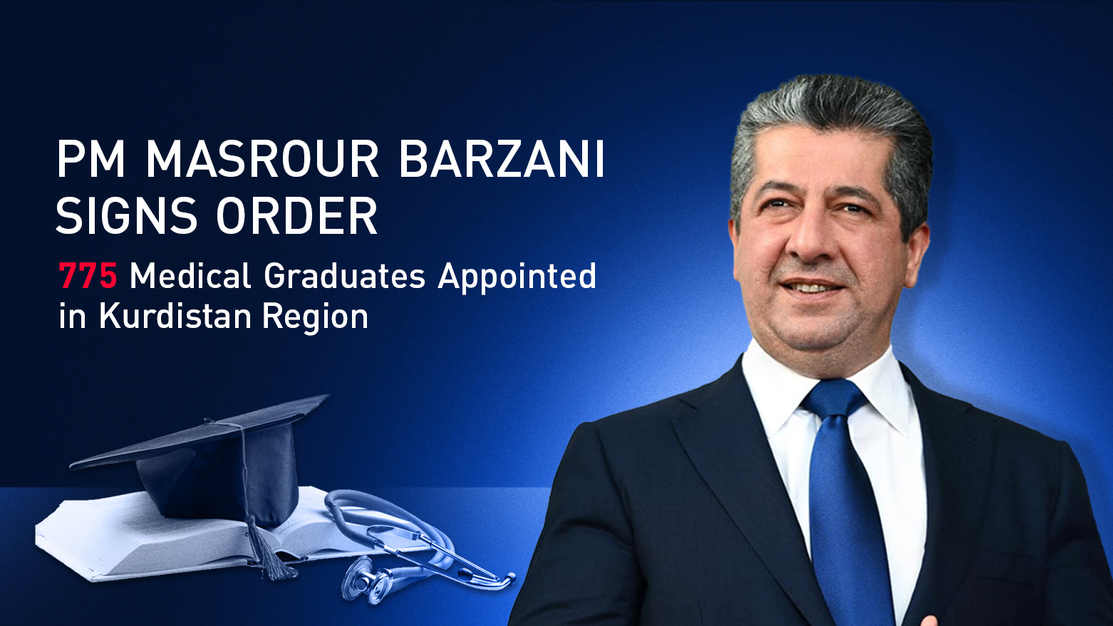 Prime Minister Masrour Barzani. (Photo: Kurdistan24)