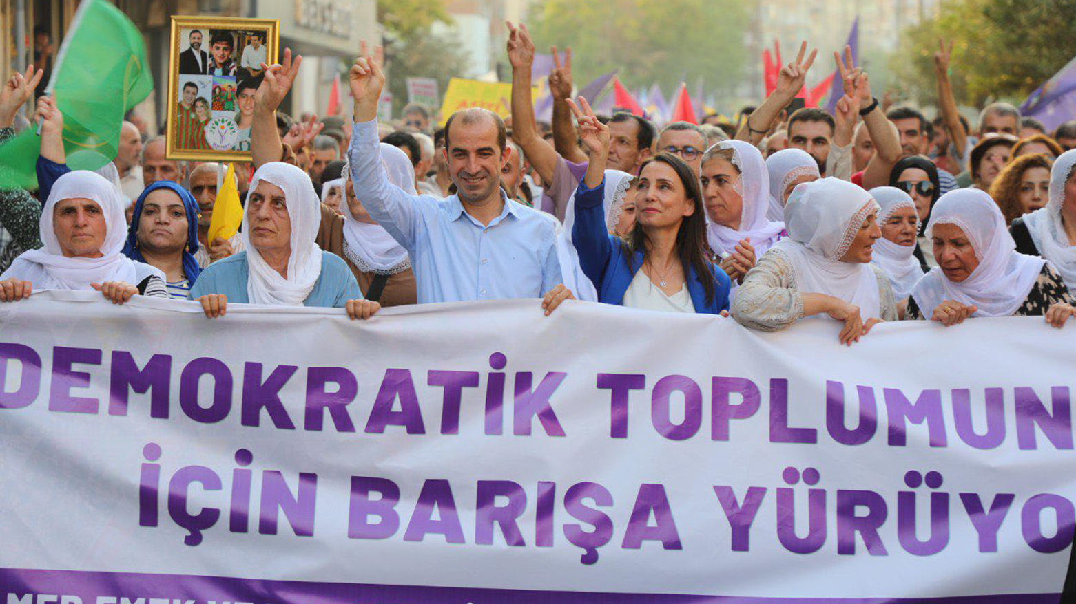 Diyarbakır'da 1 Eylül Yürüyüşü; "Artık barış zamanı"