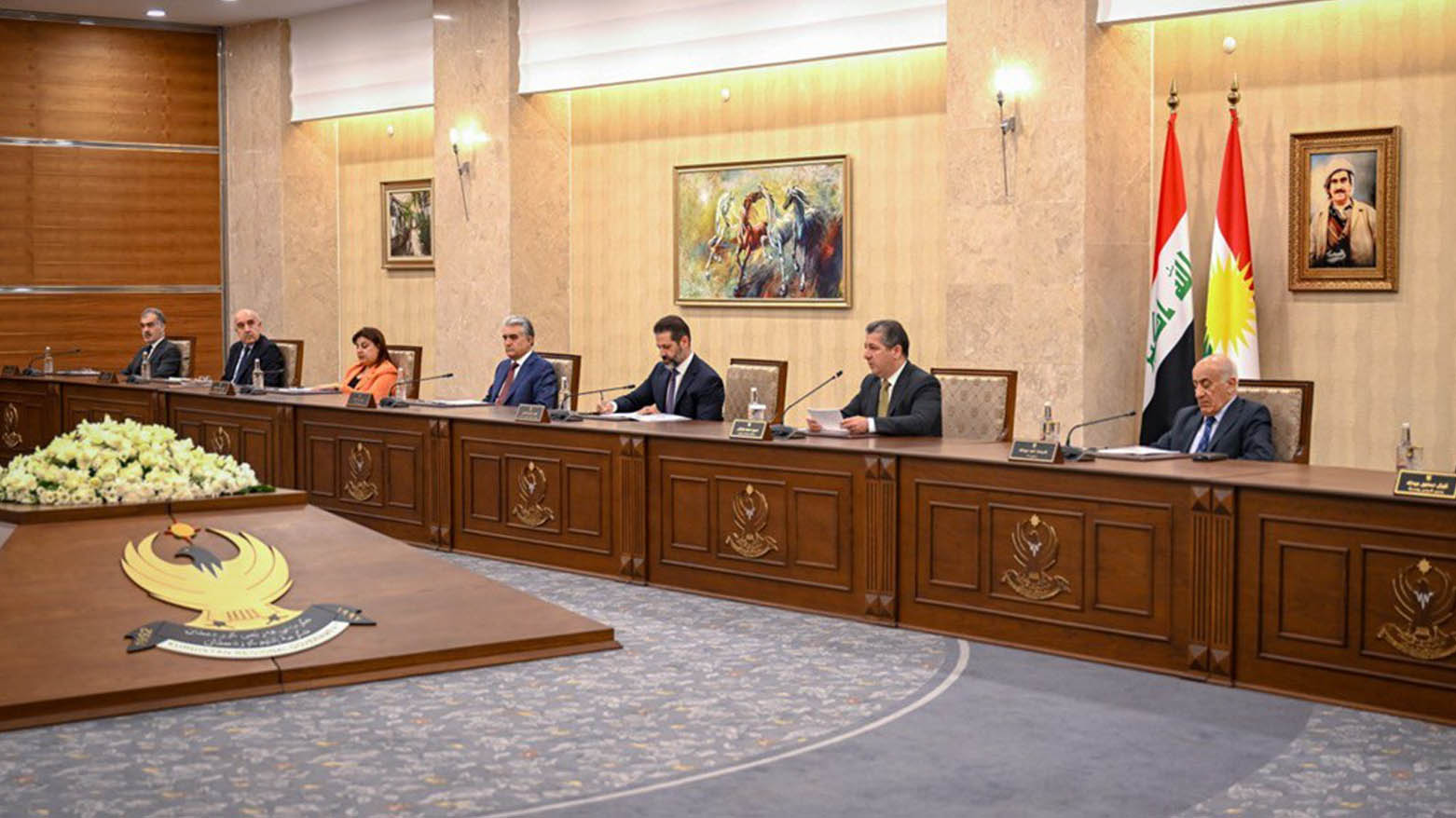 نشست شورای وزیران اقلیم کوردستان
