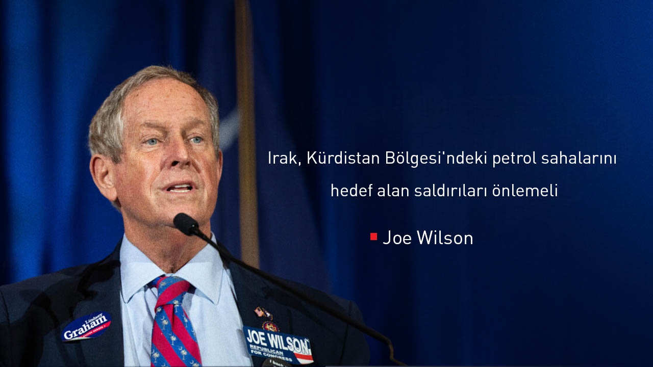 Joe Wilson, ABD Kongresine Kürdistan Bölgesi'ni destekleyen bir önerge sundu