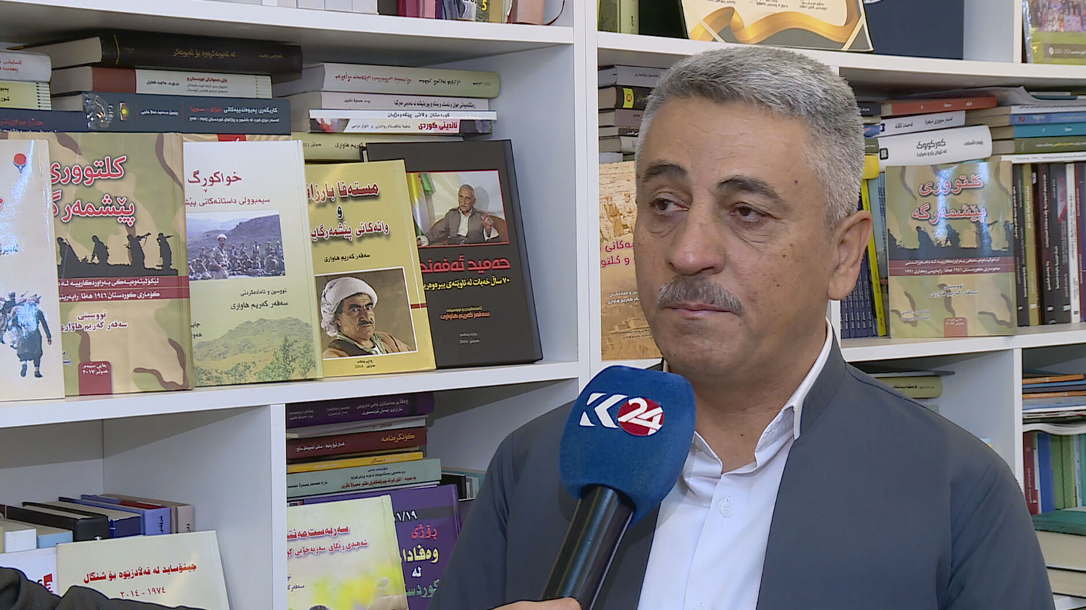 نووسەرێک: کتێب مێژووی گەلی کورد و خەباتی پێشمەرگە دەپارێزێت