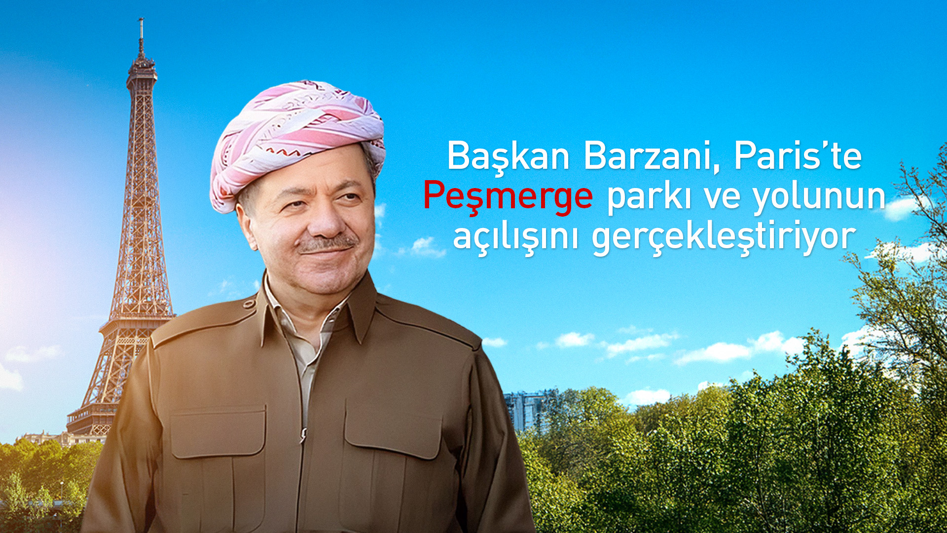 Paris'ten Peşmerge'ye saygı göstergesi