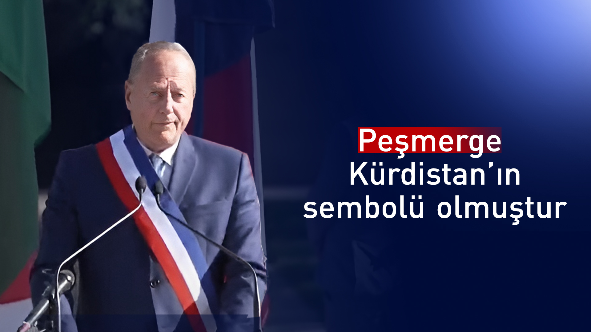 Paris 15. Bölge Belediye Başkanı: Yaptığımız şey Peşmerge'nin mücadelesine sadakattir