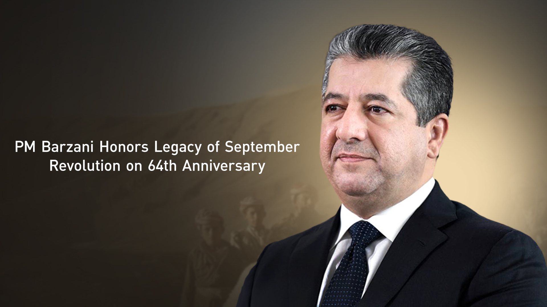 Kurdistan Region Prime Minister Masrour Barzani. (Graphics: Kurdistan24)