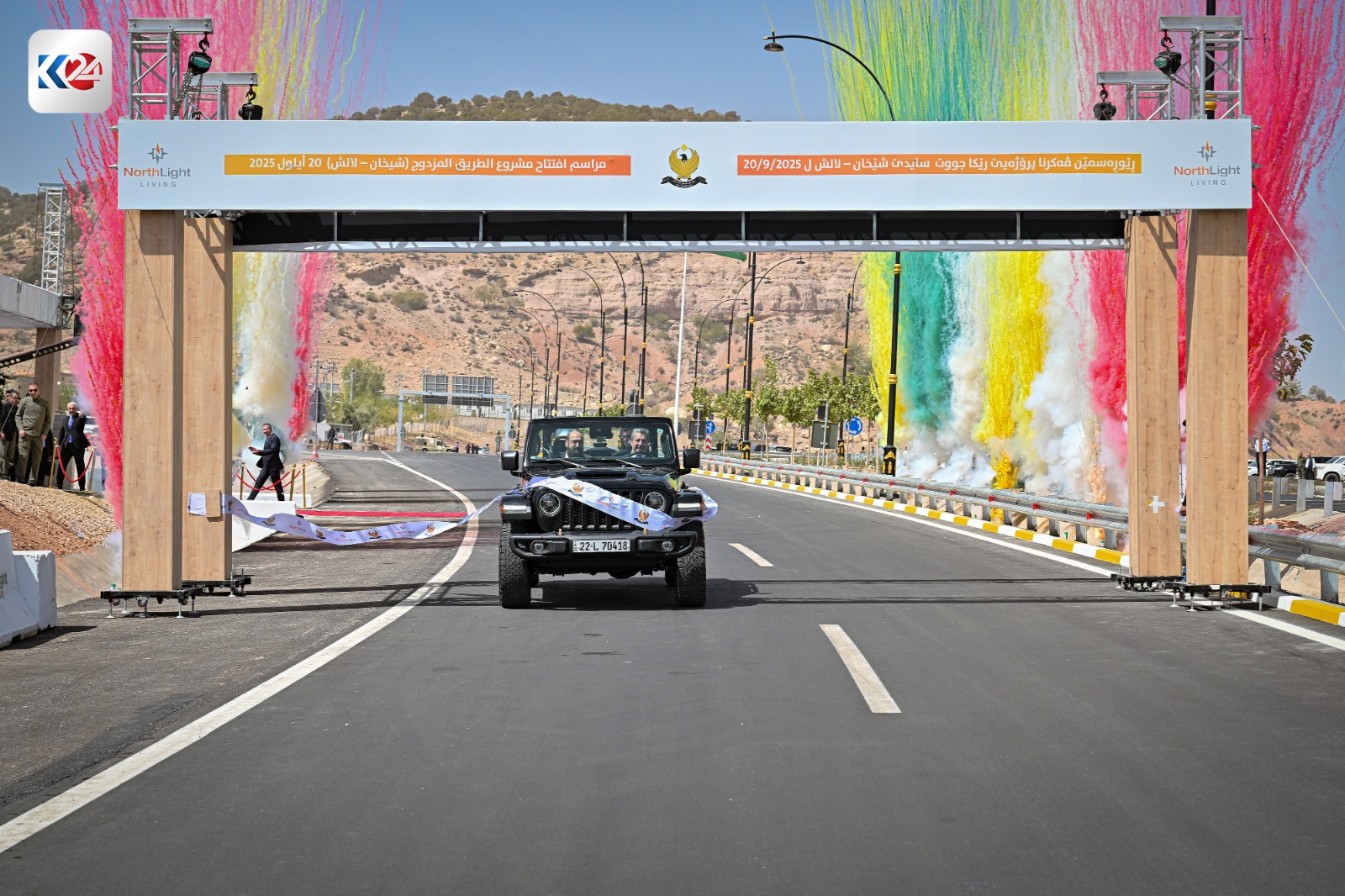 FOTO Haber- Başbakan, Şexan-Laleş Yolu’nun açılışını yaptı