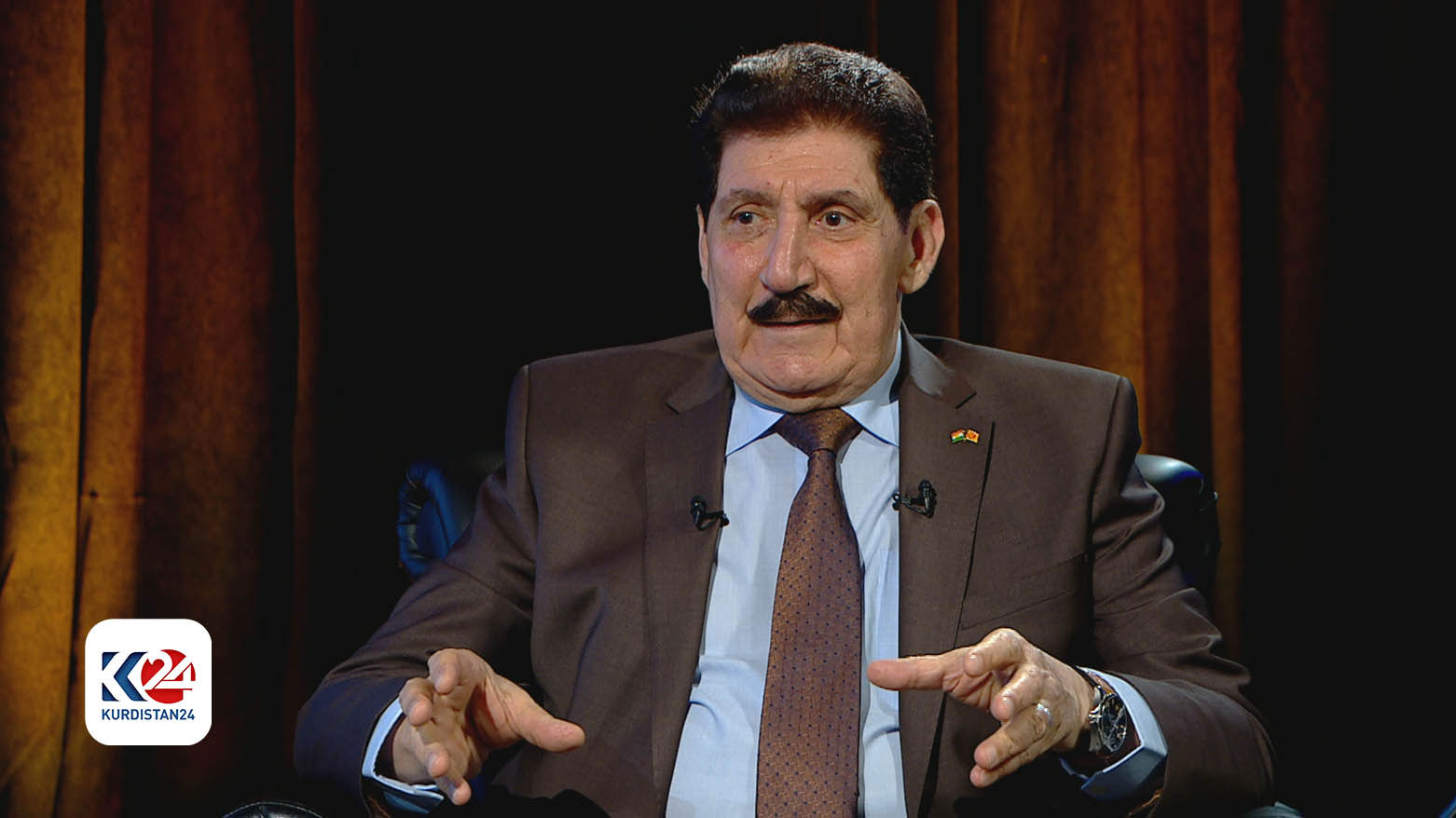 مسؤول الهيئة العاملة للمكتب السياسي للحزب الديمقراطي الكوردستاني فاضل ميراني
