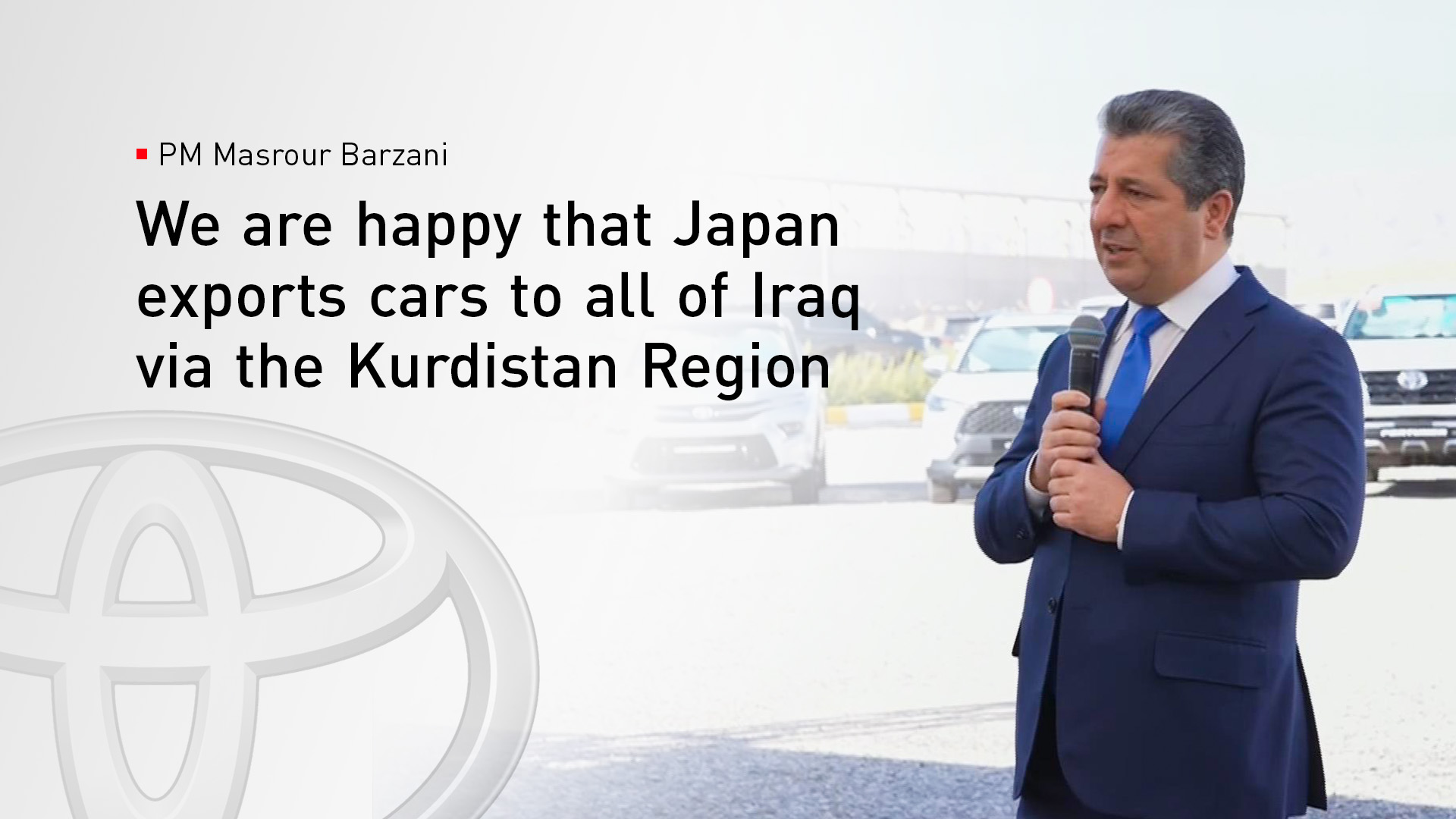 PM Masrour Barzani. (Photo: Kurdistan24)