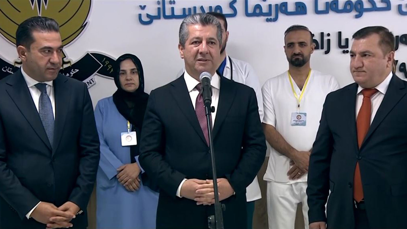 Prime Minister Masrour Barzani. (Photo: Kurdistan24)