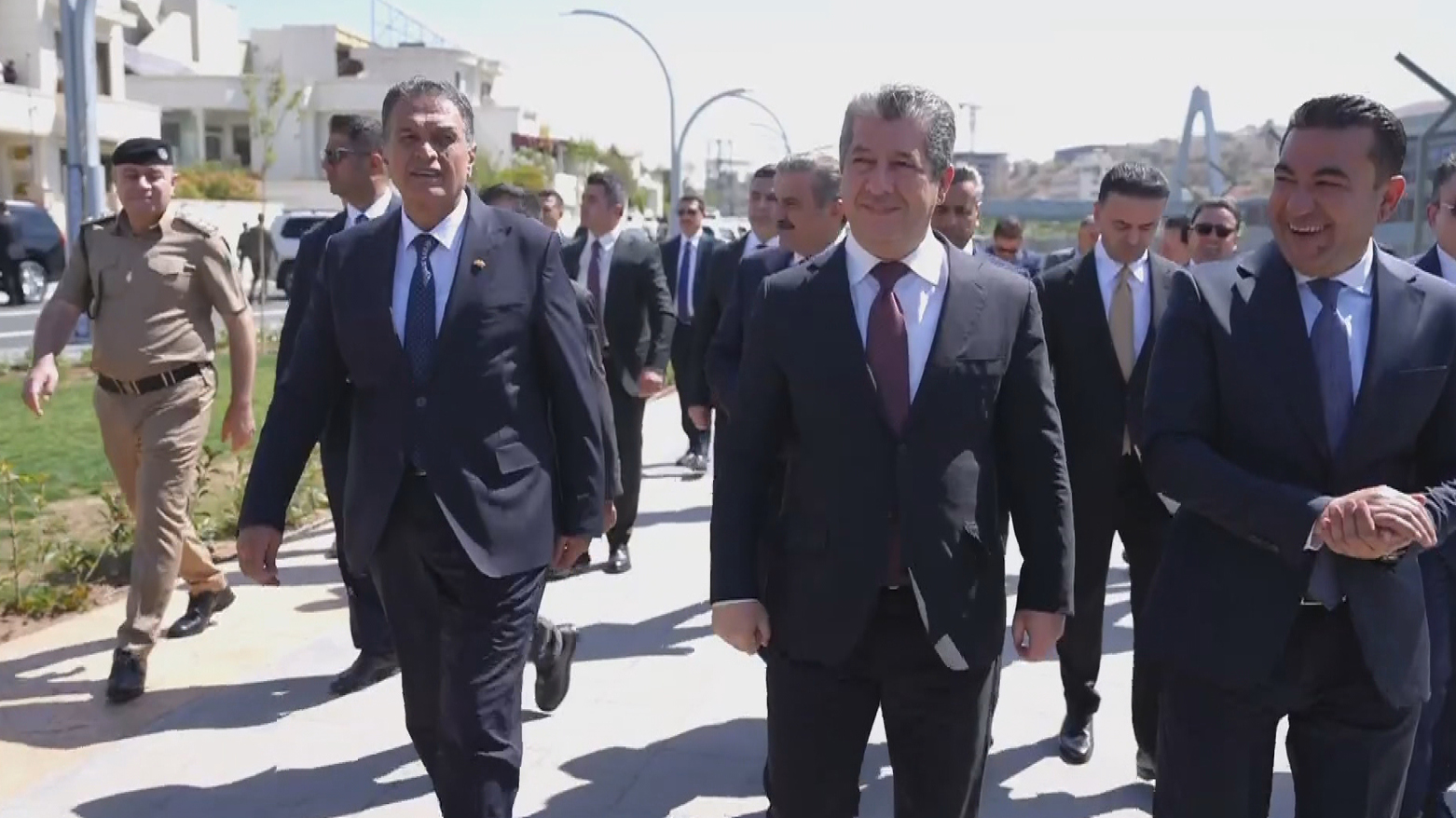 سەرۆک وەزیران مەسرور بارزانی بەشی دووەمی کۆڕنیشی زاخۆی کردەوە