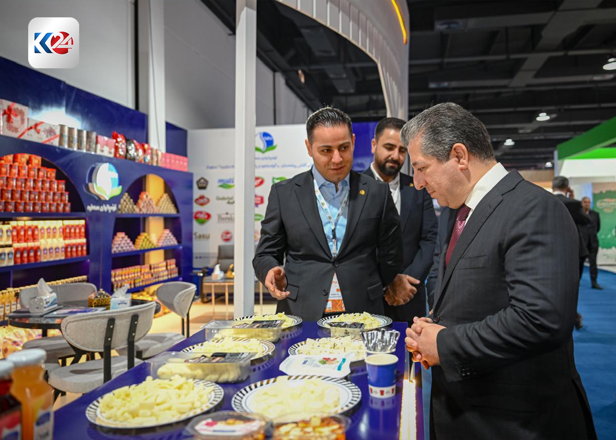 FOTO Haber- Mesrur Barzani, Zaho Uluslararası Ticaret Fuarı’nı açtı