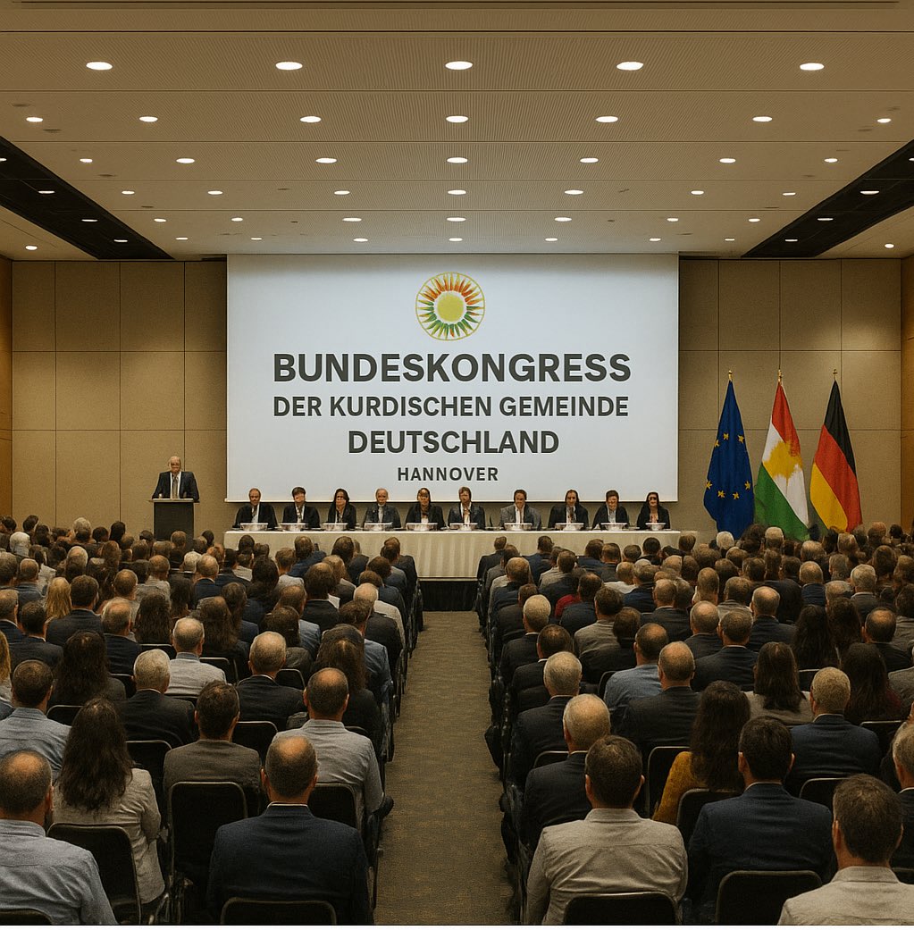 Almanya Kürt Toplumu Kongresi Hannover’de düzenlendi