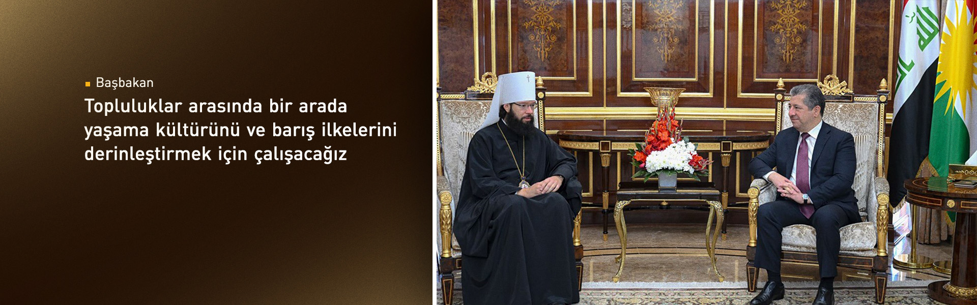 Başbakan Barzani: Kürdistan farklı dinlerin memleketidir