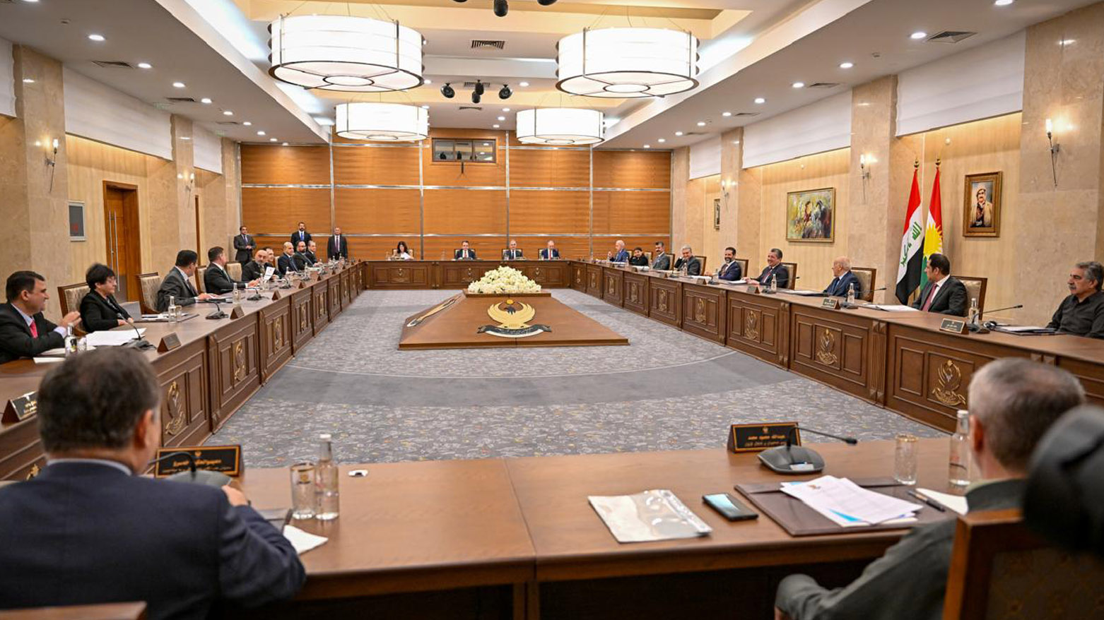 کۆبوونەوەی ئەمڕۆی ئەنجوومەنی وەزیران