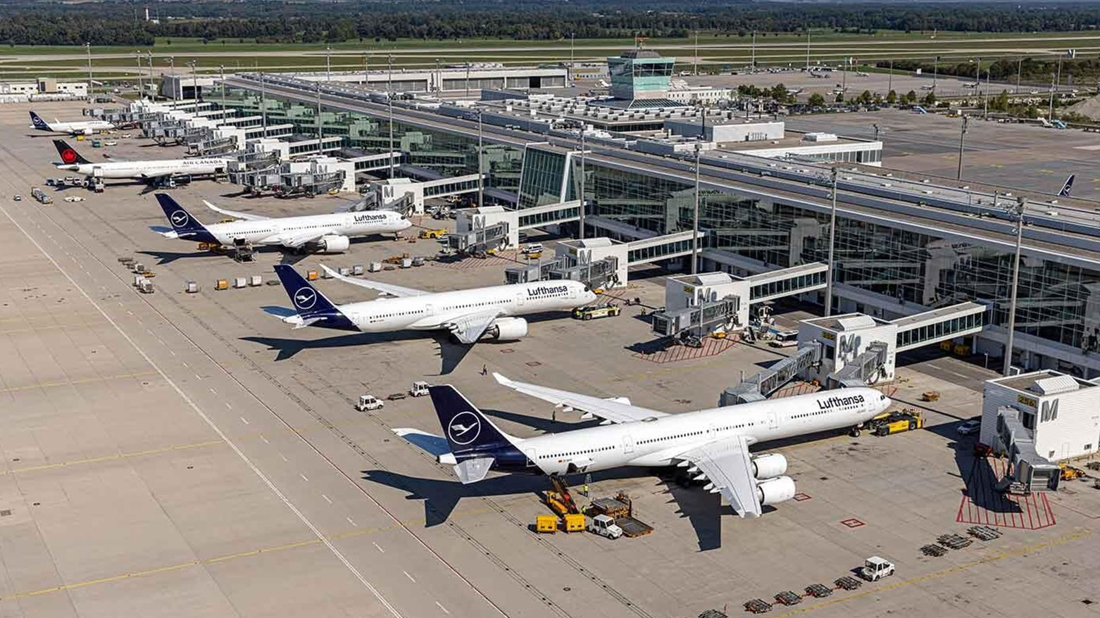 The Terminal 2 satellite at Munich Airport. (Photo: Munich Airport website)