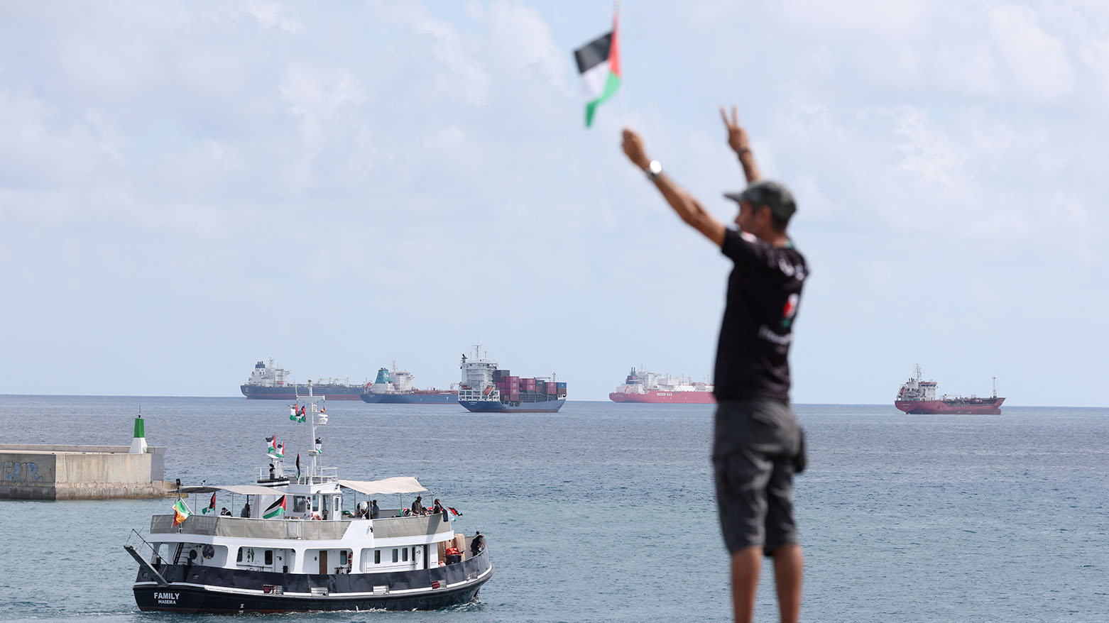 مراسلون بلا حدود تندد باعتقال إسرائيل أكثر من 20 صحافيا على متن "أسطول الصمود"