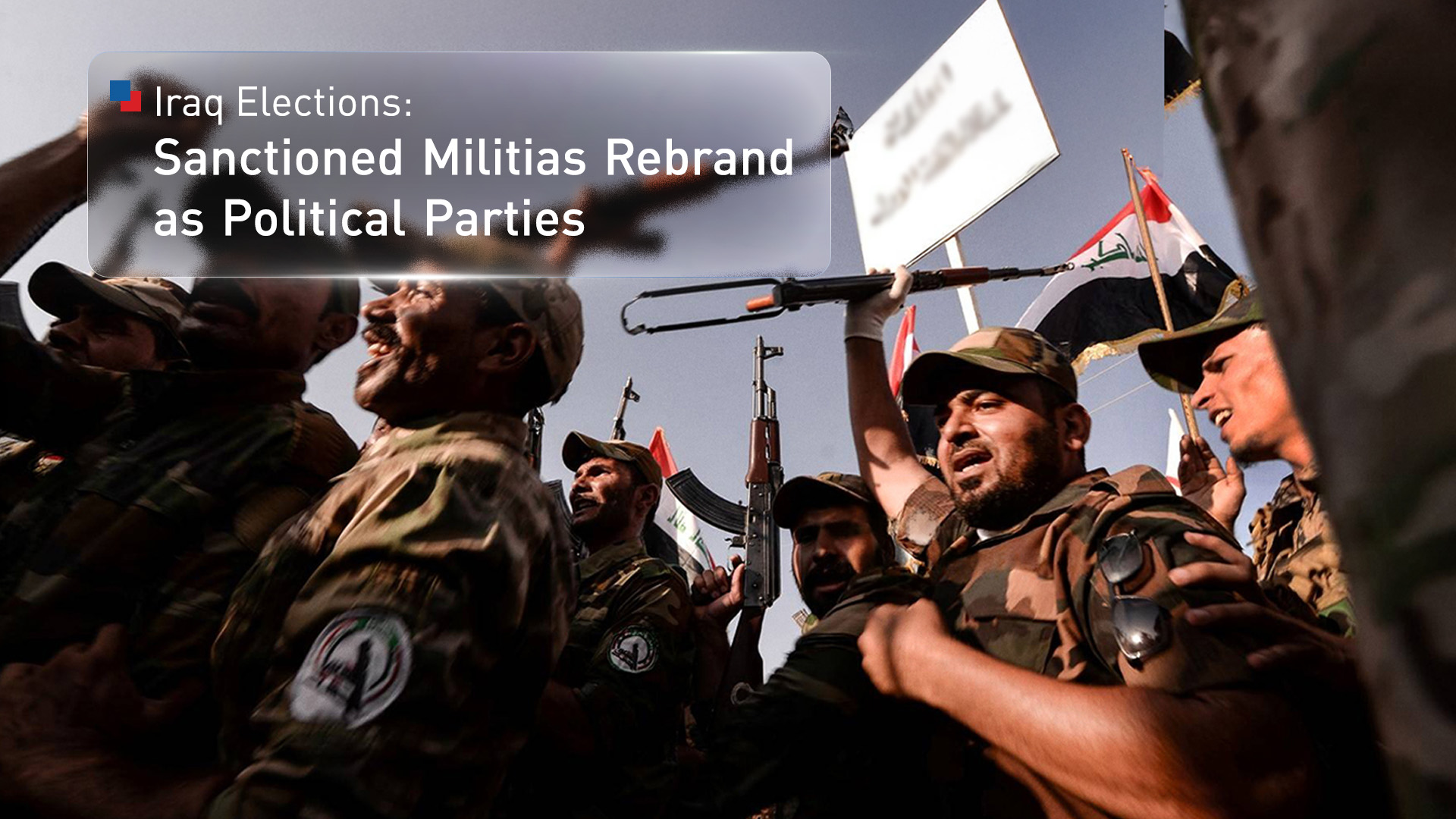 Members of Iraq's Popular Mobilization Forces (PMF). (AP)