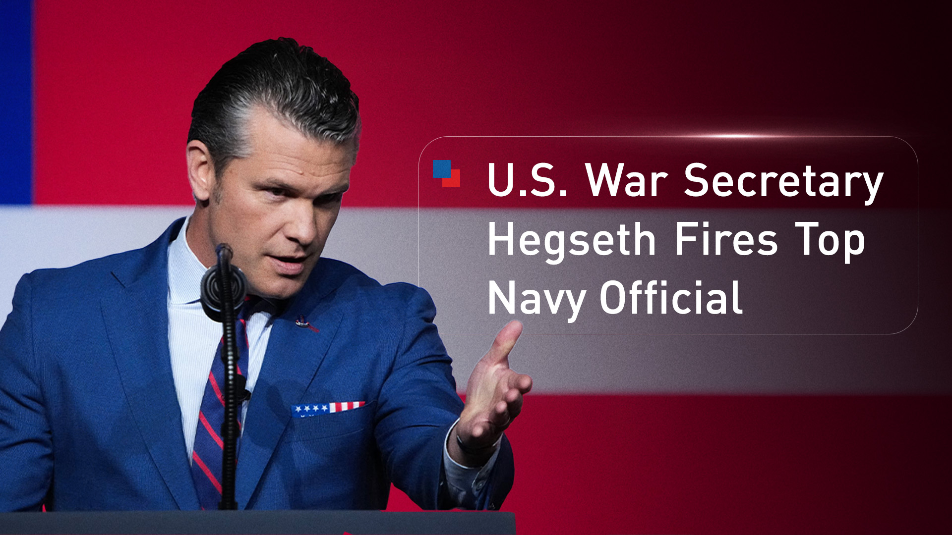U.S. War Secretary Pete Hegseth.(Graphics: Kurdistan24)
