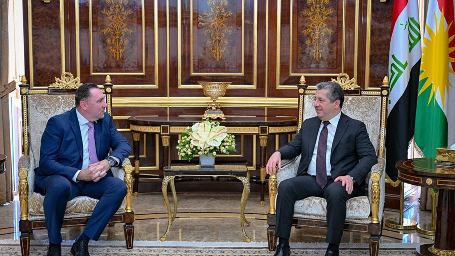 Başbakan Barzani, Çekya Başkonsolosu Kortanek'i kabul etti