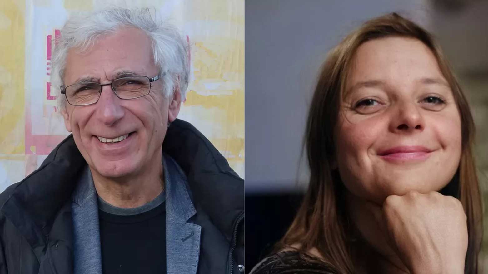 The French couple, Cecile Kohler (R) and Jacques Paris, have been detained in Iran since May 2022. (Photo: AFP)