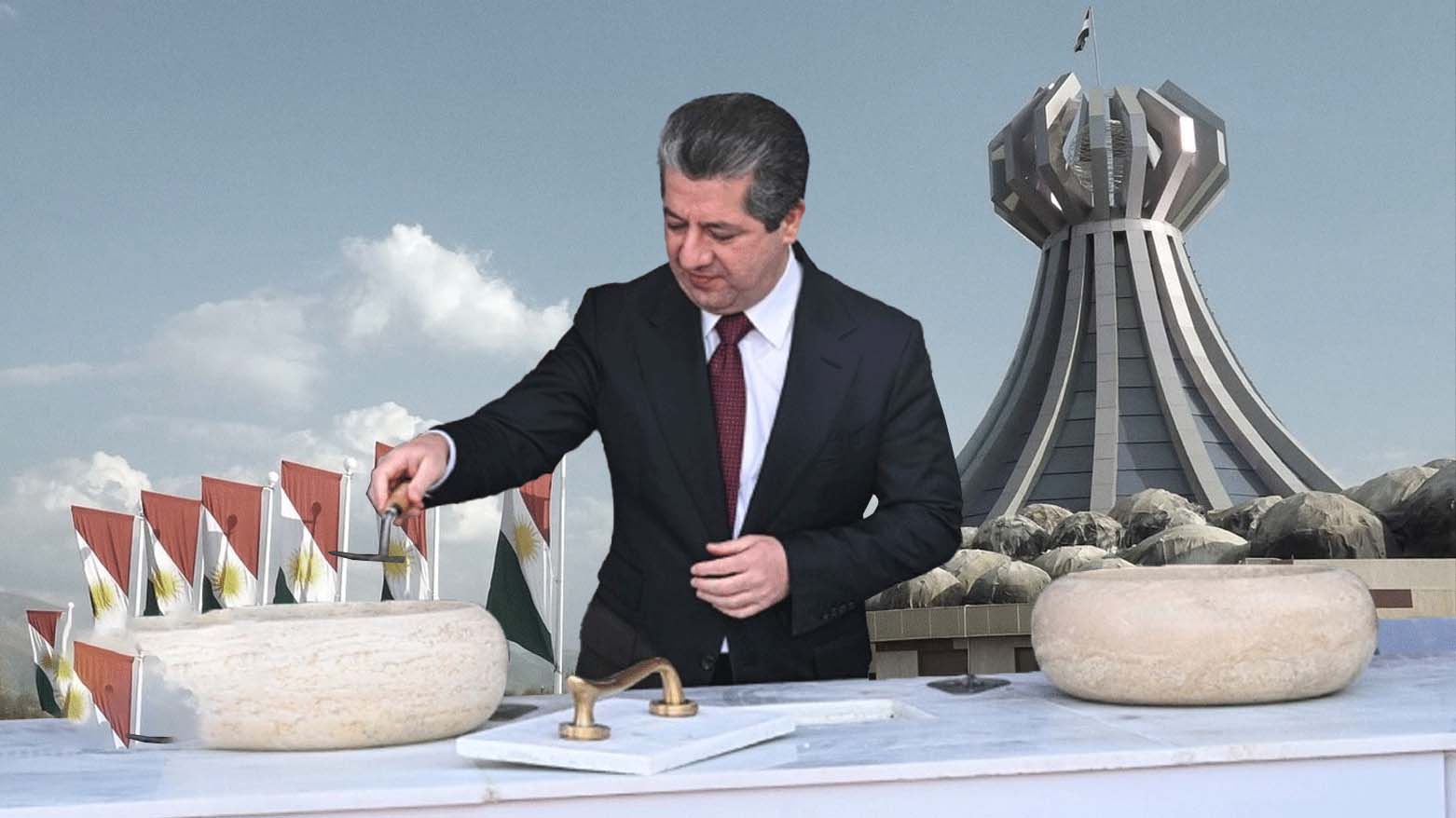 هه‌ڵه‌بجه‌ سوپاسگوزاری مه‌سرور بارزانییه‌