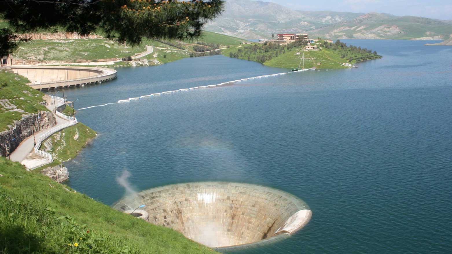 Dukan Dam, Sulaimani Province, Kurdistan Region. (Photo: KRG)