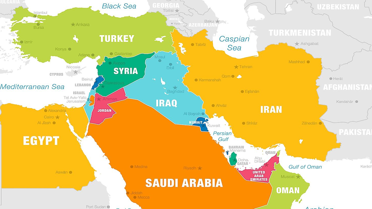 منطقة الشرق الأوسط