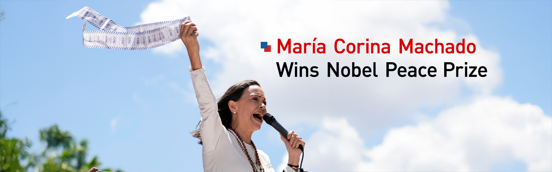 Venezuelan Opposition Leader María Corina Machado Wins Nobel Peace Prize