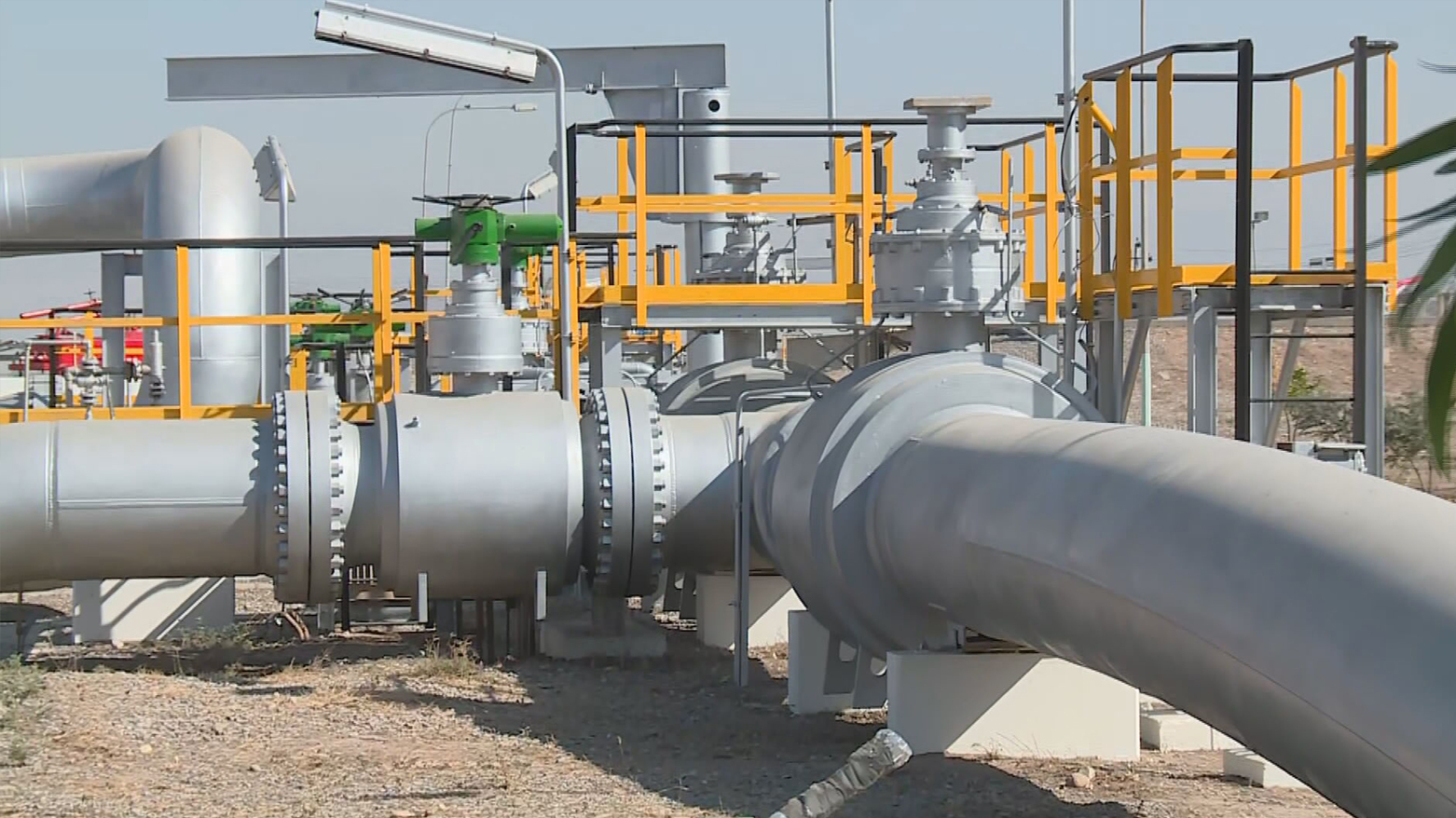 The photo shows Peshkhabour oil field in Zakho. (Photo: Kurdistan24)