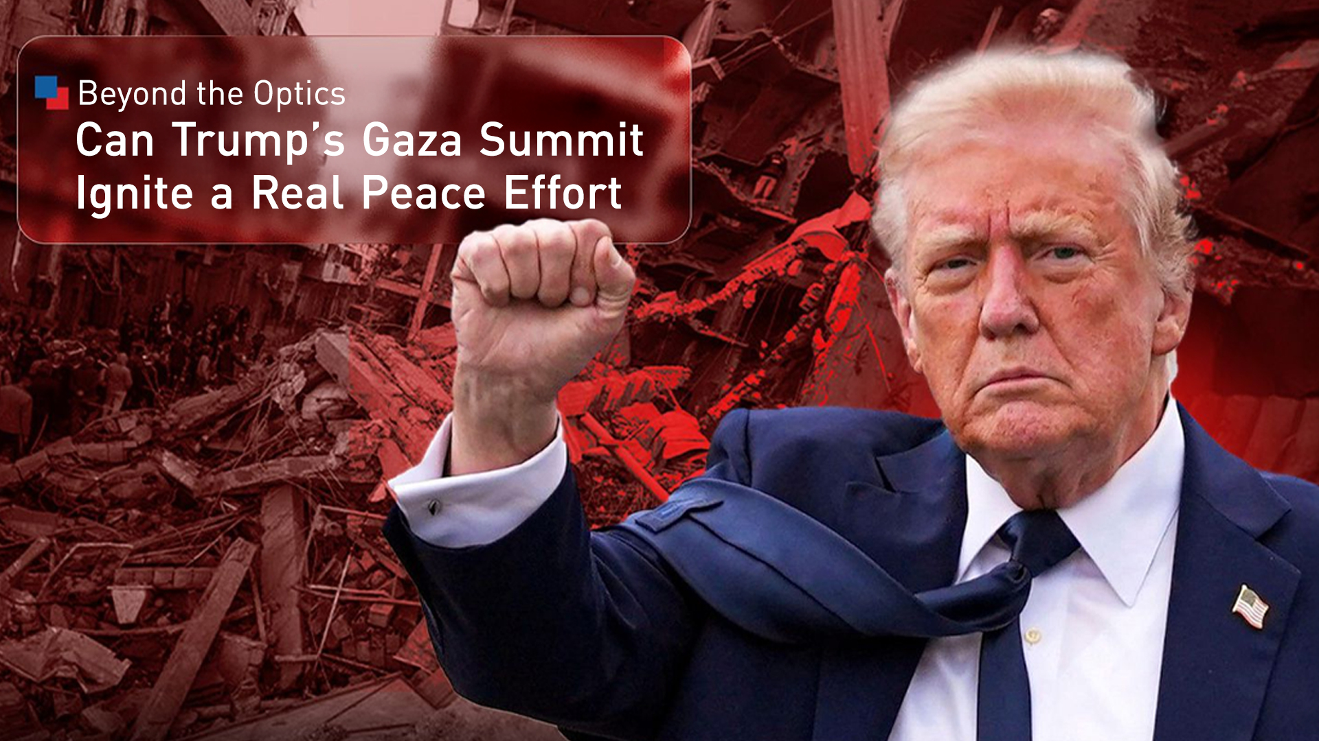 U.S. President Donald Trump. (Graphic: Kurdistan24)