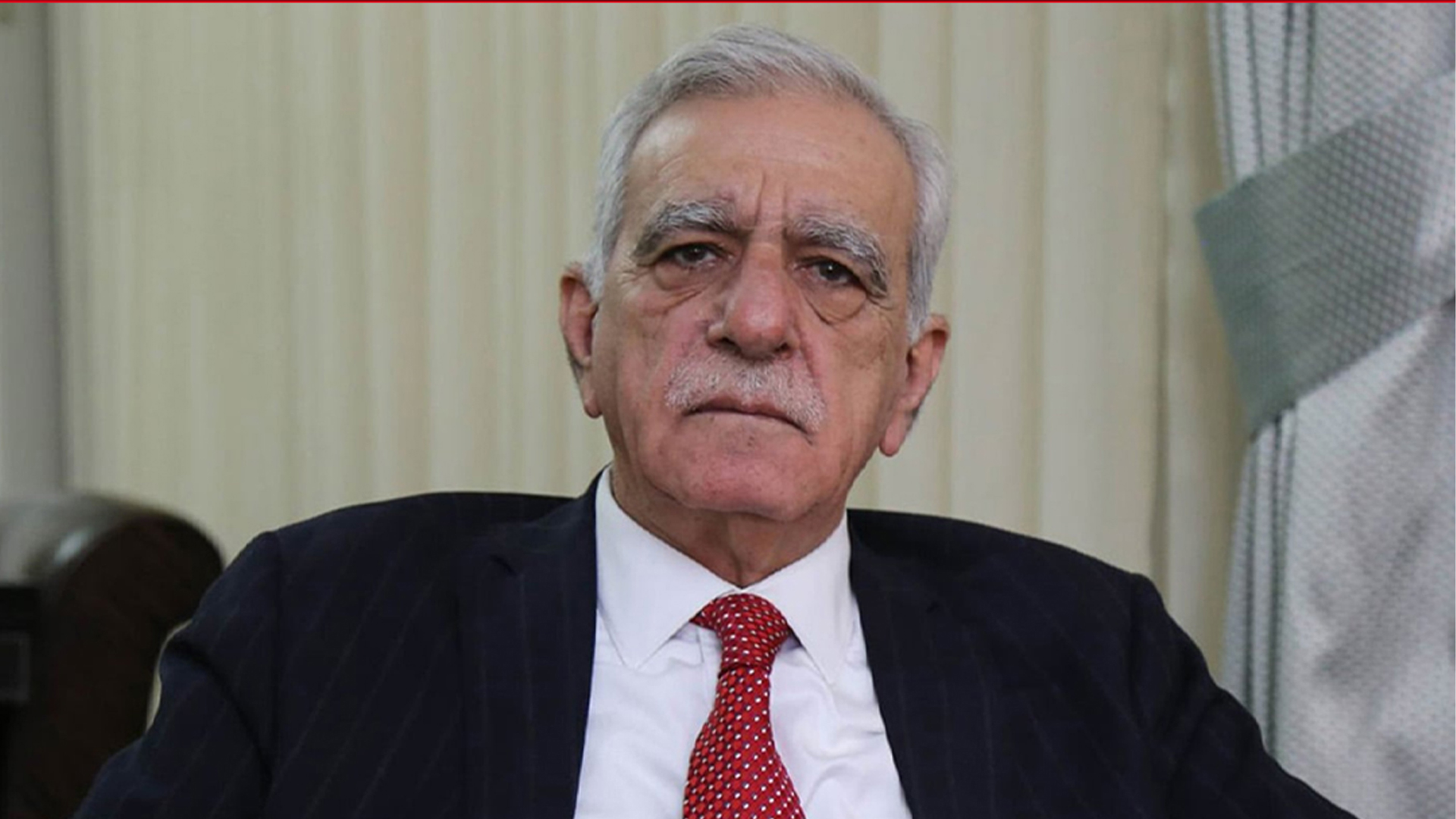 Kurdish politician from the DEM Party and one of the members of Imrali delegation Ahmet Turk. (Photo: Kurdistan24)