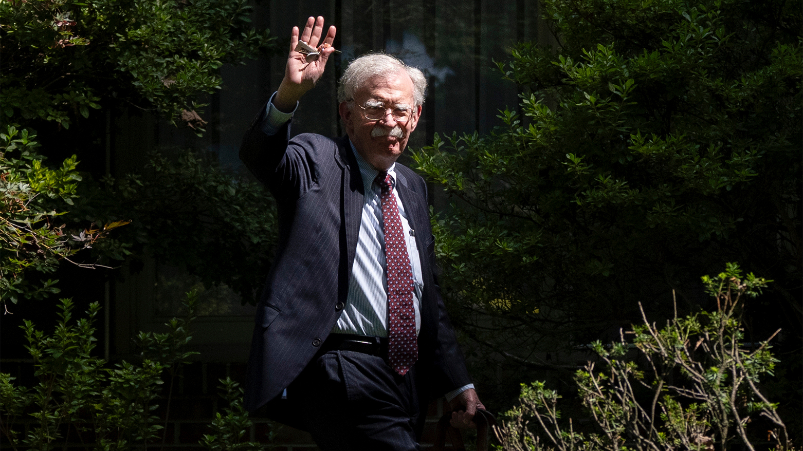 Former US national security adviser John Bolton. (AP)