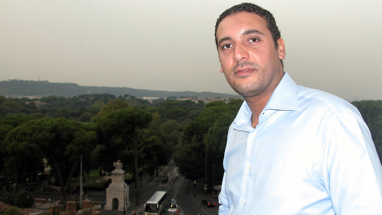 An undated picture allegedly found in the personal laptop of Hannibal Gaddafi. (AFP)