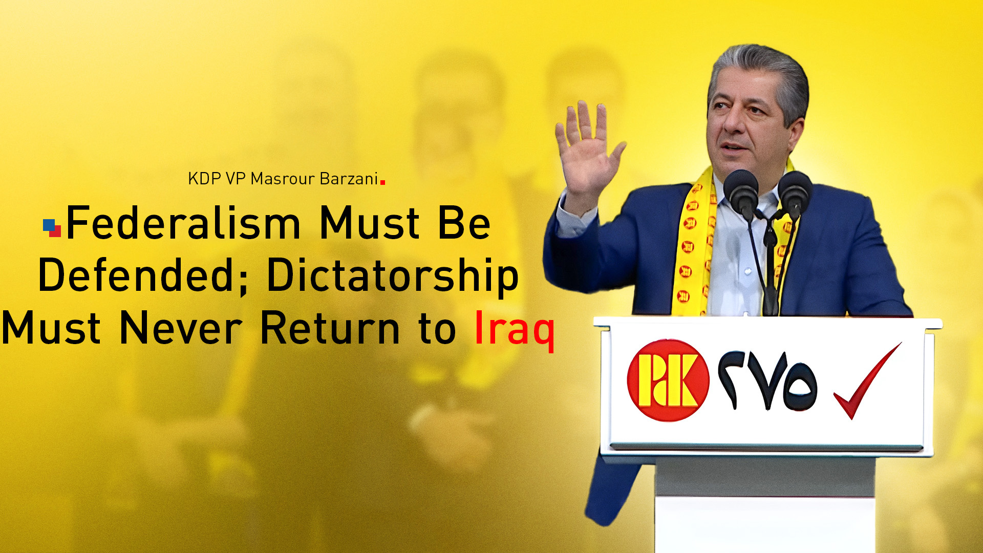 KRG PM Hawler