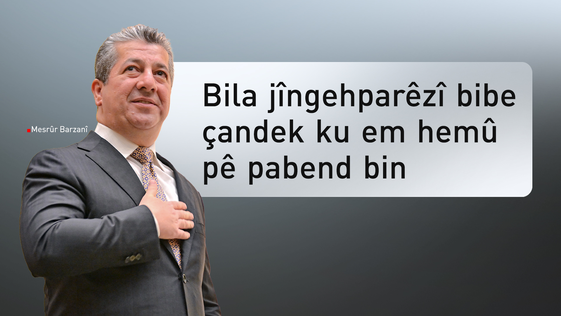 KRG PM Hawler