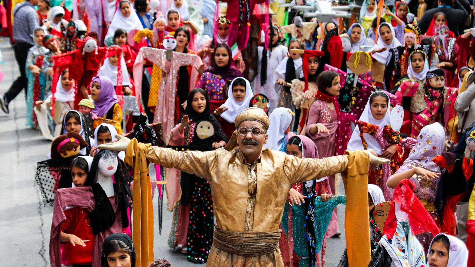 The picture shows a part of the festival in Meriwan. (Photo: Tehran Times)