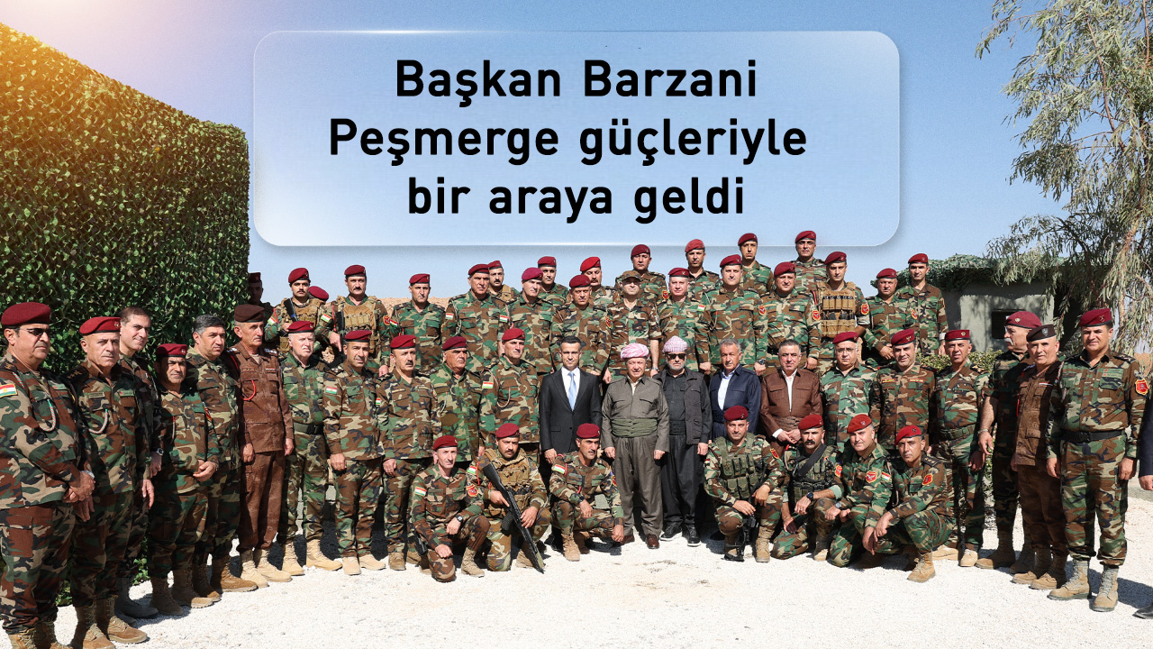 Başkan Barzani Peşmerge mevzilerini ziyaret etti