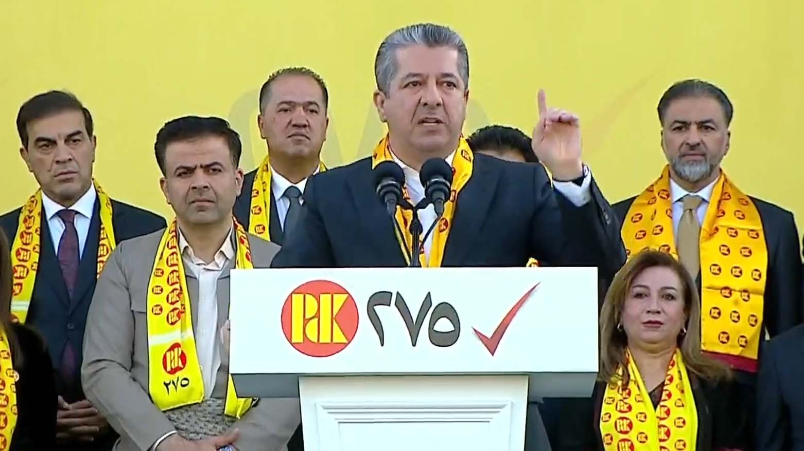 چوار خاڵی به‌هێز له‌ گوتاری مه‌سرور بارزانی