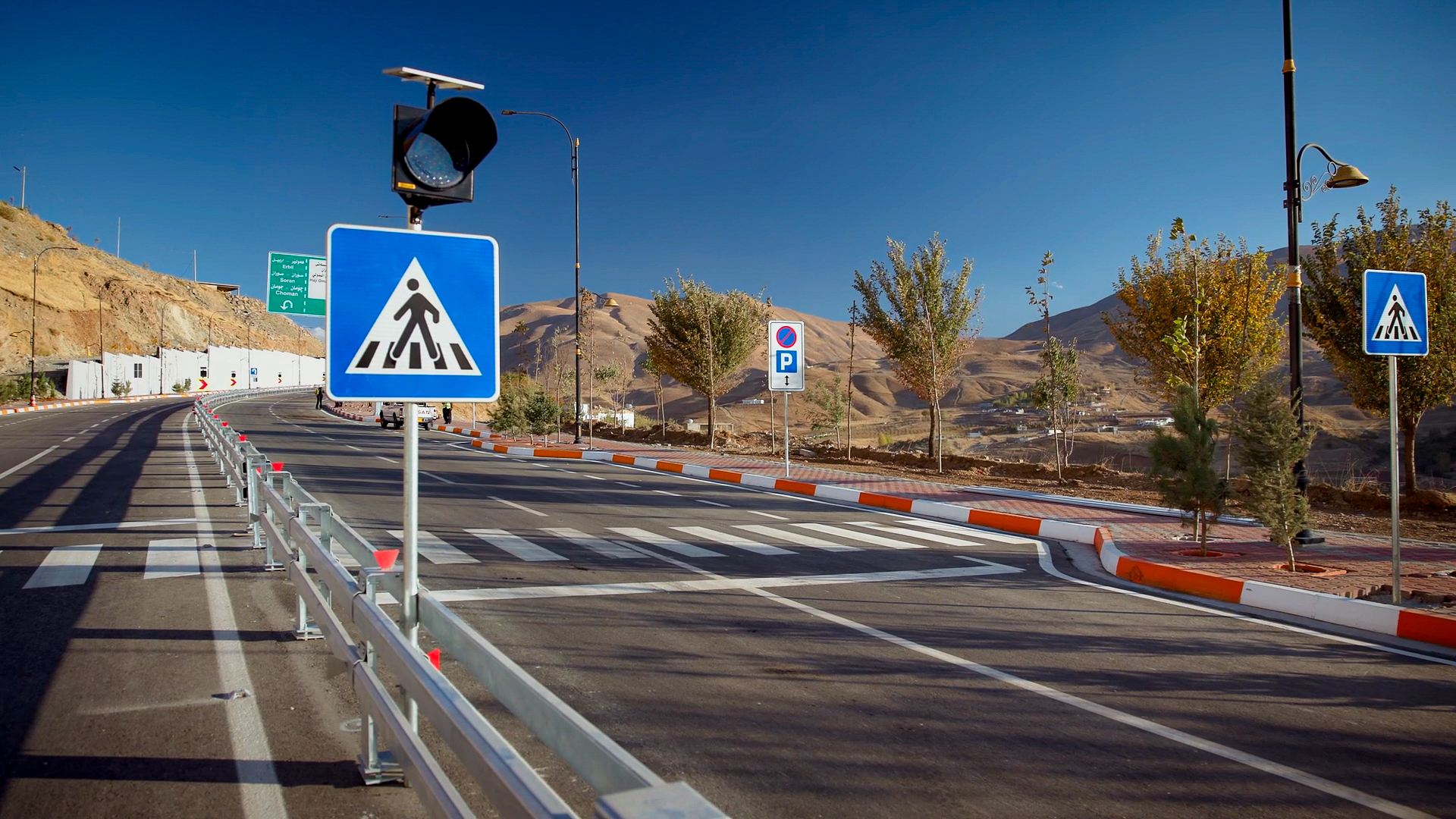 بالصور.. إنجاز مشروع طريق حاجي عمران المزدوج