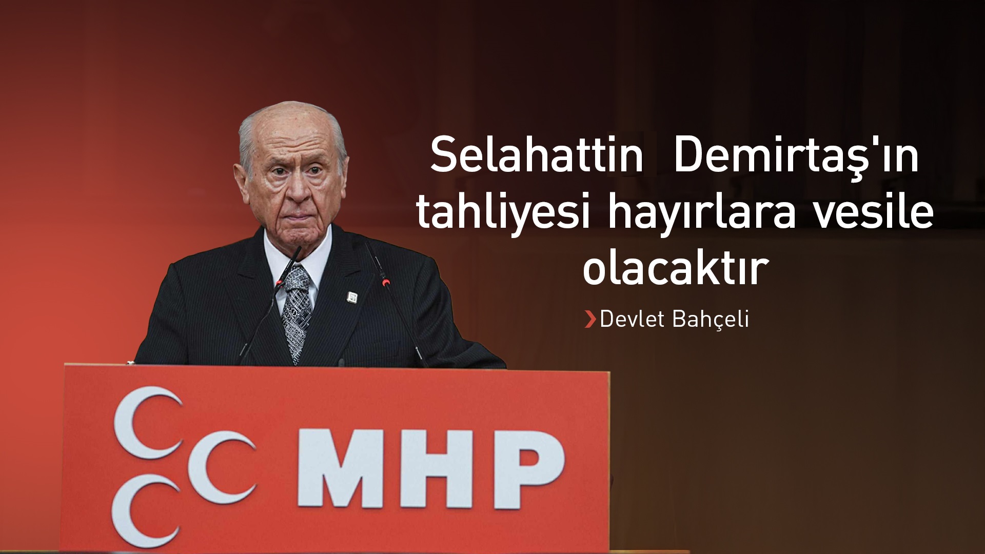 Devlet Bahçeli: Komisyondan bir heyet İmralı'ya gitmeli